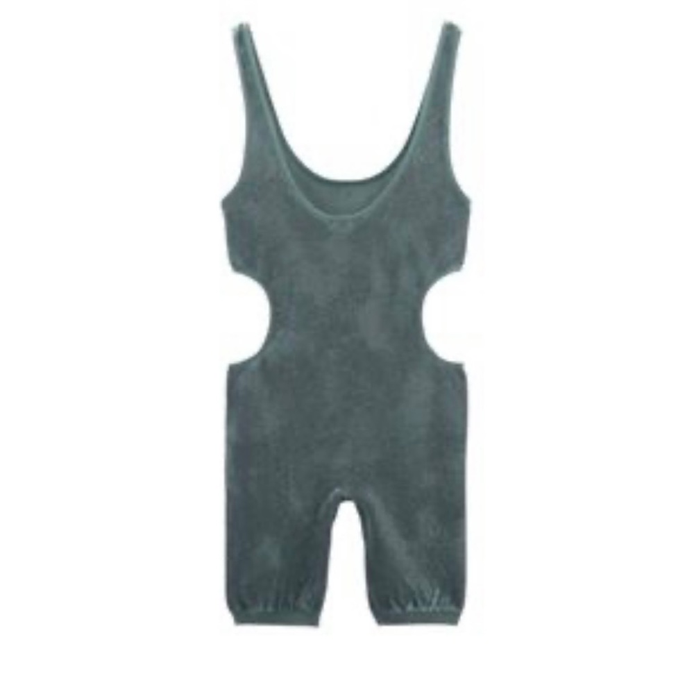 Zara XS/S- Terry Cloth Seamless Jumper